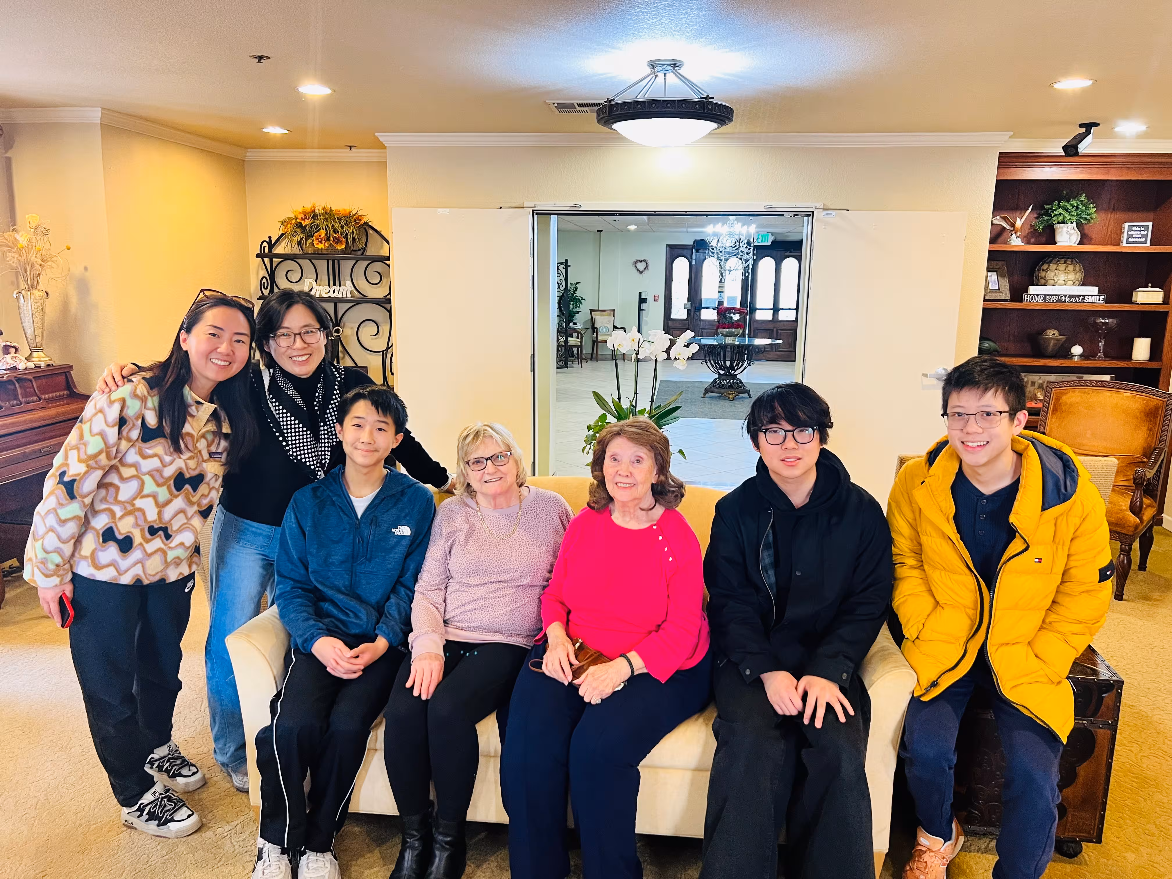 Photos from the February 15 Chateau Cupertino outreach visit